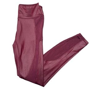 Fabletics Women’s Small Burgundy Leggings